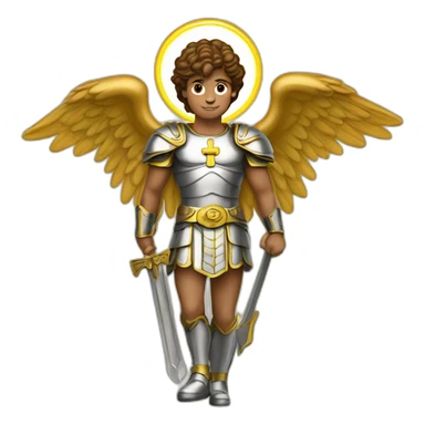 saint michael sticker