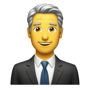 salesman man sticker