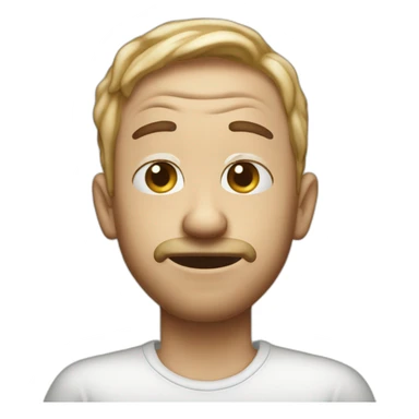 Jeff bozos milk on face sticker