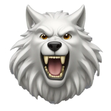 Lycan white sticker