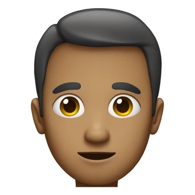 A small headed person with big ears sticker