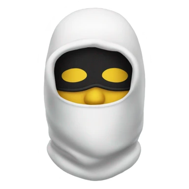 Peso pluma with balaclava sticker