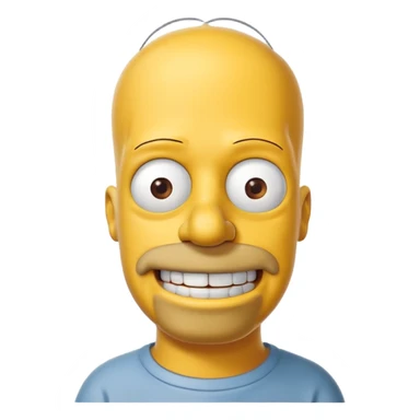 Homer Simpsons sticker