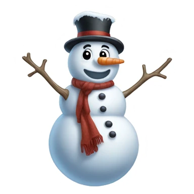 Frosty the snowman  sticker