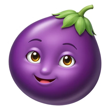 brinjal with small piece  sticker