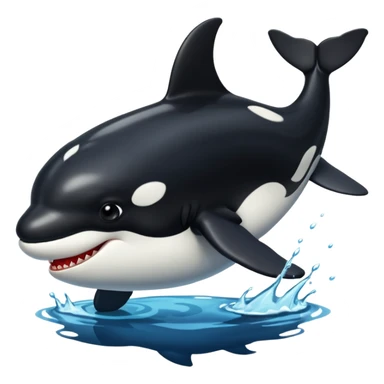 orca as a serial killer sticker