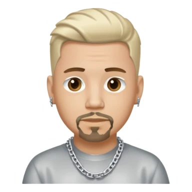 a white guy with a Y2K drip style  sticker