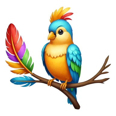 Opila bird sticker