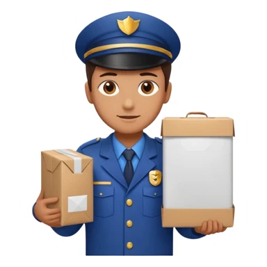 courier sticker