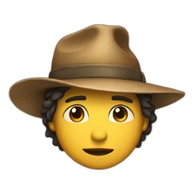 kai cenat with a hat on sticker