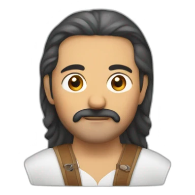 turkish bağlama  sticker