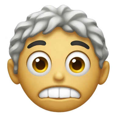 Face that smelled something really gross  sticker