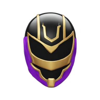 Power rangers zeo black sticker