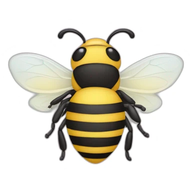 Abeja bebe en colores pasteles  sticker