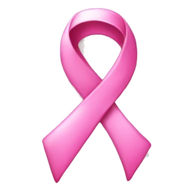 pink cancer ribbon sticker