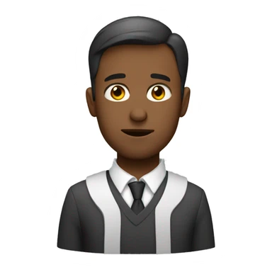 male teacher shedding a tear sticker