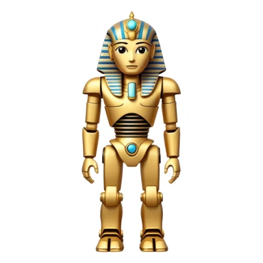 Pharaoh Robot full body  sticker