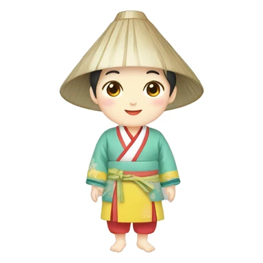 Korean traditional clothing  sticker