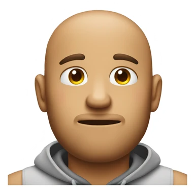 Person with half cold emoji face half hot emoji face sticker