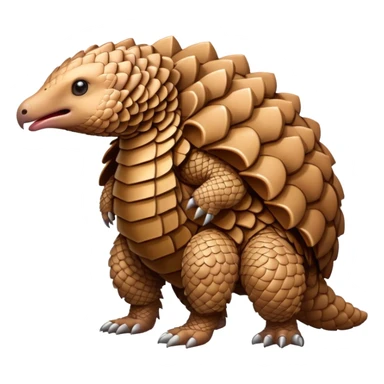 Pangolin with abs sticker