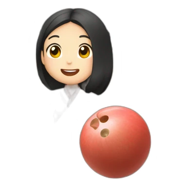 Lan Wangji goes bowling sticker