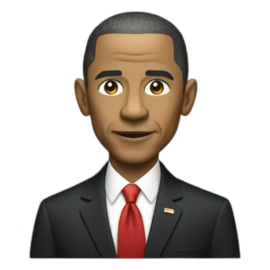 Obama in a Ferrari  sticker