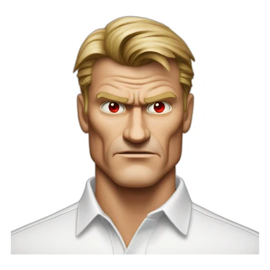 dolph-lundgren-laborant-angry-red-eyes sticker