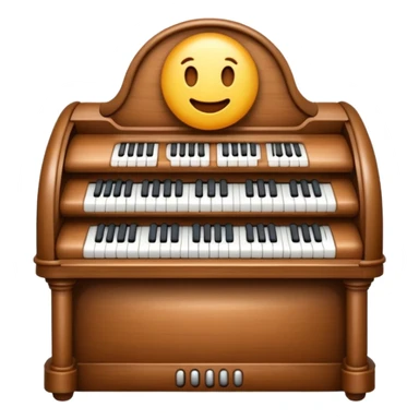 Emoji instrumento Órgão sticker