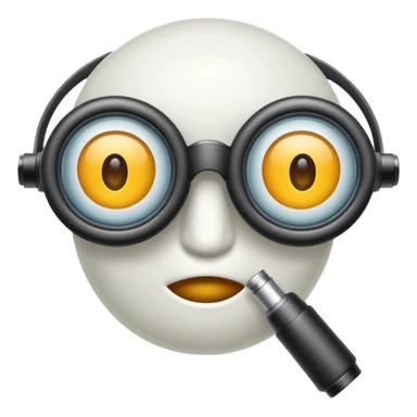 oculos, lente e microscopio sticker