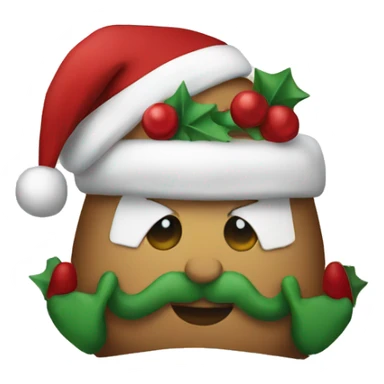 christmas cushion sticker