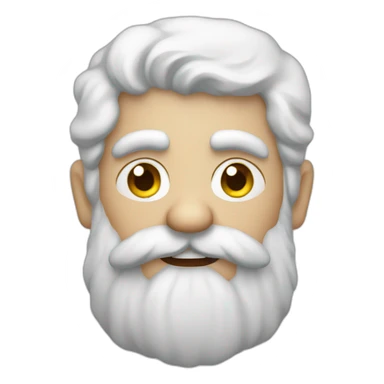 Father frost Rock sign sticker