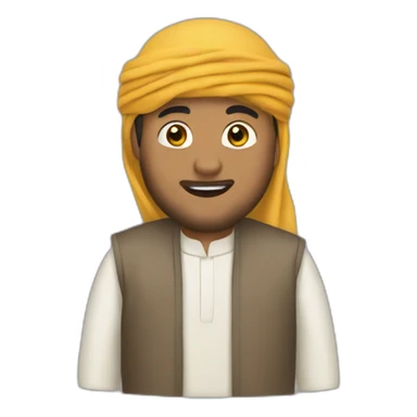 Musulman qui fait un pouce en l’air sticker