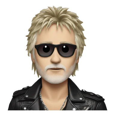 Roger Taylor of queen band sticker