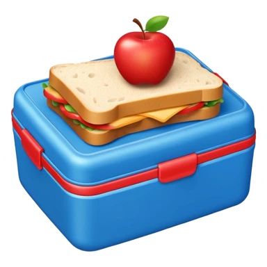 lunch box of kid sticker