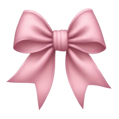Dust pink bow sticker
