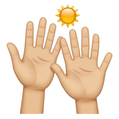 Two hands doing the “boi” movement sticker