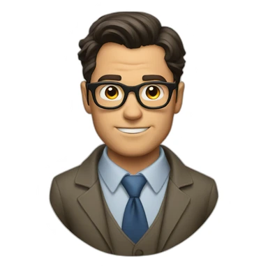 clark kent sticker