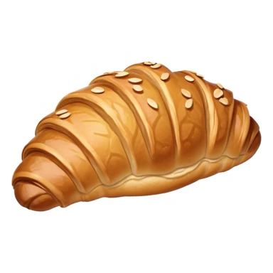 Almond croissant  sticker