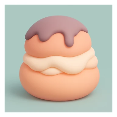 Create attached image in mochi style sticker