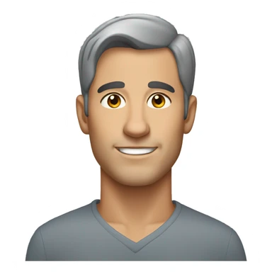 Stafford gray with cropped ears sticker