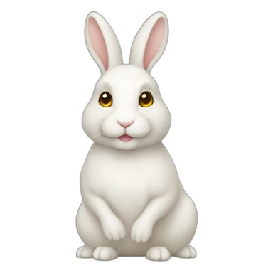 Lapin cretin sticker
