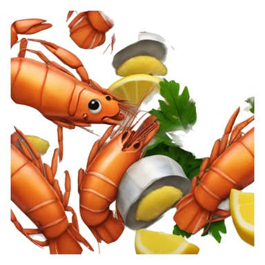 Seafood boil sticker