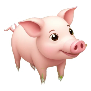 pigs in the grass sticker