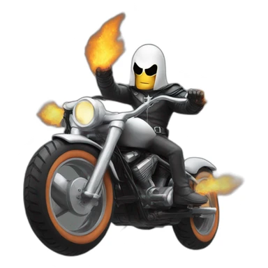 space ghost rider sticker