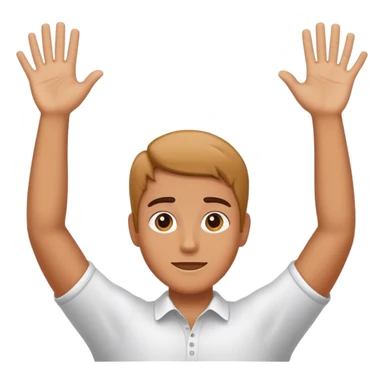 Mãos pra cima  sticker