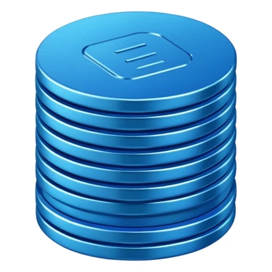 blue coins credit pack sticker