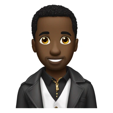 P diddy hold kid ￼ sticker