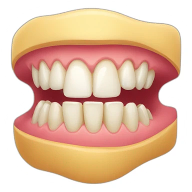 missing teeth sticker