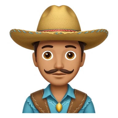 vaquero, sombrero vaquero sticker