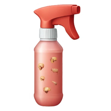 Spray bottle but it's all meat, and bone. sticker